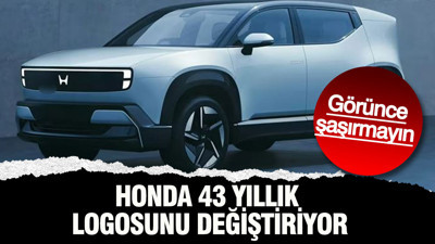 Honda 43 yıllık logosunu değiştiriyor: Görünce şaşırmayın
