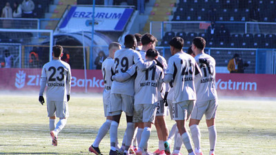 Rizespor, kupa maçında Erzurumspor'a mağlup oldu