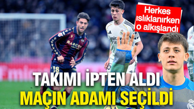 Real Madrid Levante engelini 2 golle geçti: Arda Güler maçın adamı seçildi