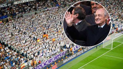Real Madrid taraftarları 'Florentino Perez istifa' diye bağırdı