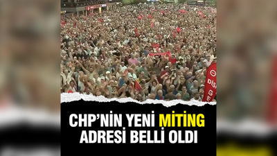 CHP'nin yeni miting adresi Çekmeköy oldu