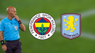 Fenerbahçe'nin Aston Villa maçının hakemi belli oldu: Luis Godinho