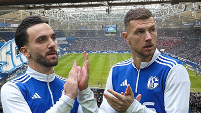 Edin Dzeko ve Kenan Karaman iş birliği Schalke 04'e puanı getirdi
