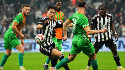 Beşiktaş evinde Alanyaspor ile berabere kaldı: Hyeongyu Oh puanı kurtardı