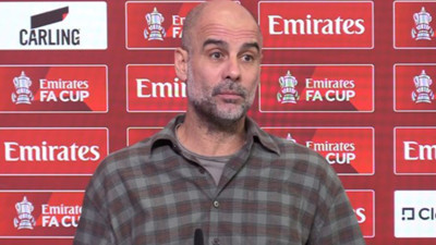 Guardiola basın toplantısında sorusunu beğendiği muhabire asistanlık teklif etti