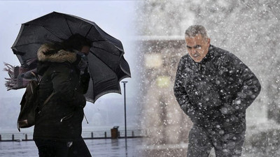 Meteoroloji'den çok kuvvetli yağmur, kar ve fırtına uyarısı: İl il saat verdi