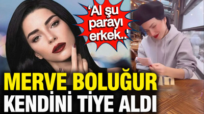 Acemi Cadı’nın Ayşegül’ü Merve Boluğur kendini tiye aldı: ‘Al şu parayı erkek seçimlerimi düzelt lütfen!’
