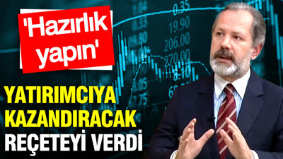 İslam Memiş küçük yatırımcıya kazandıracak reçeteyi verdi