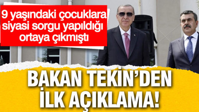 Çocuklara 'din dersi işleniyor mu?' sorusu tepki çekmişti: Yusuf Tekin'den ilk açıklama