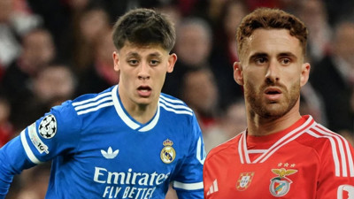 Real Madrid-Benfica maçına Arda Güler ve Rafa Silva ilk 11'de başlıyor