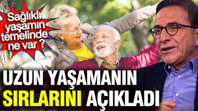 Prof. Dr. Osman Müftüoğlu uzun ömrün sırlarını anlattı