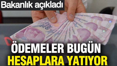 Ödemeler bugün hesaplara yatıyor: Tarım ve Orman Bakanlığı duyurdu