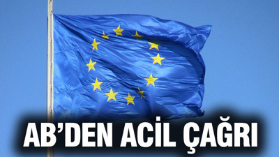 Avrupa Birliği'nden acil geçiş çağrısı