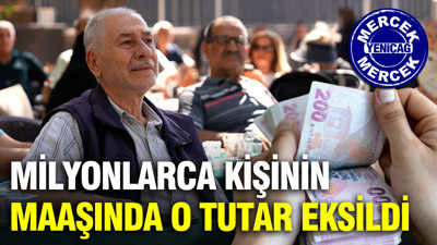 Emeklilerin maaşından 1.588 TL eksildi: Milyonların cebinde dev delik