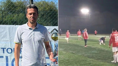 Eski futbolcu halı sahada kalp krizi geçirip, öldü