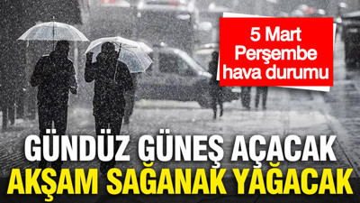 İstanbul'da bir günde iki mevsim; Meteoroloji açıkladı (5 Mart Perşembe)