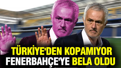 Mourinho Türkiye'den kopamıyor... Fenerbahçe'ye bela oldu