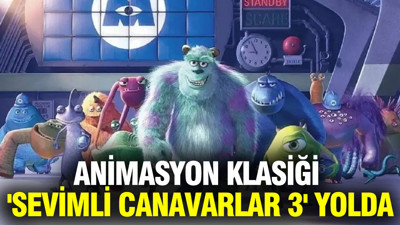 Ve beklenen haber geldi: Animasyon klasiği 'Sevimli Canavarlar 3' yolda