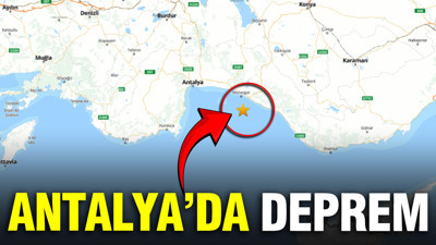 Antalya'da deprem (10 Mart 2026)