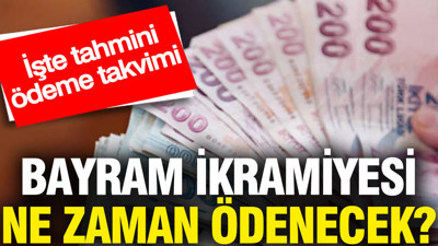 Bayram ikramiyesi ne zaman ödenecek? İşte tahmini ödeme takvimi