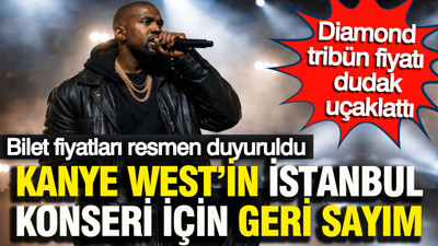 Kanye West'in Türkiye’deki ilk konseri için biletler belli oldu: 35 Bin Tl'lik diamond tribün dikkat çekti