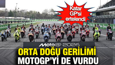 Orta Doğu gerilimi MtoGP'yi de vurdu: Katar GP'si ertelendi