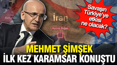 Savaşın Türkiye’ye etkisi ne olacak? Mehmet Şimşek ilk kez karamsar konuştu