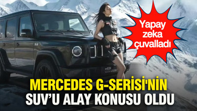 Yapay zeka çuvalladı: Mercedes G-Serisi'nin SUV'u alay konusu oldu