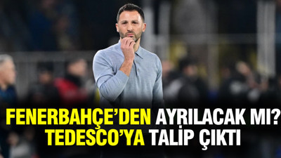 Fenerbahçe'den ayrılacak mı? Tedesco'ya talip çıktı...