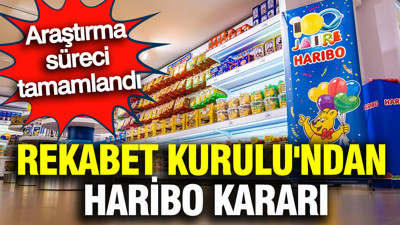 Haribo hakkında soruşturma açıldı