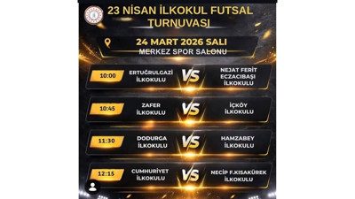 Bilecik’te 23 Nisan İlkokul Futsal Turnuvası başlıyor