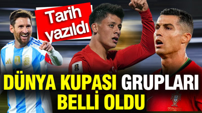 2026 Dünya Kupası grupları belli oldu: Hangi ülkeler hangi grupta?