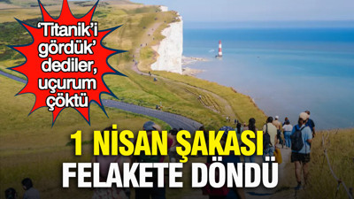 ‘Titanik’i gördük’ dediler, uçurum çöktü: 1 Nisan şakası felakete döndü