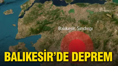 Balıkesir Sındırgı’da korkutan deprem