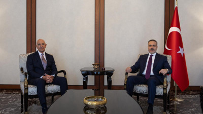 Hakan Fidan ABD'nin Ankara Büyükelçisi Barrack'ı kabul etti