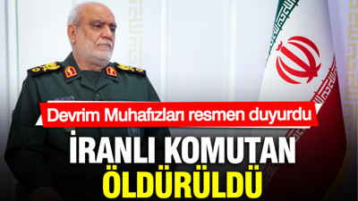 İranlı komutan öldürüldü: Devrim Muhafızları resmen duyurdu