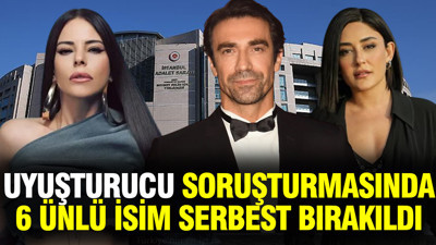 Uyuşturucu soruşturmasında 3 ünlü adliyeye sevk edildi