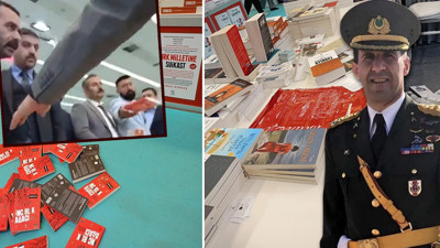 Kitap standına saldırıyı Ülkü Ocakları yapmış: Tehdit görüntüleri çıktı
