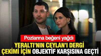 Yeraltı’nın Ceylan’ı dergi çekimi için objektif karşısına geçti: Pozlarına beğeni yağdı