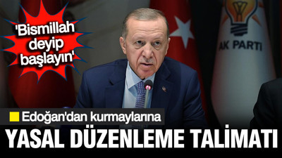 Erdoğan'dan kurmaylarına Terörsüz Türkiye talimatı: Yasal düzenleme için start verildi
