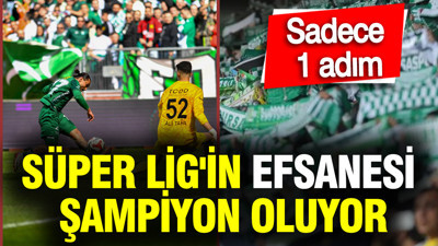 Süper Lig'in efsanesi şampiyon oluyor: Sadece 1 adım kaldı... Böyle bir tribün yok