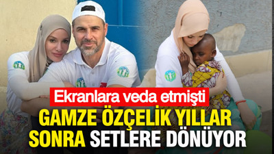 Gamze Özçelik yıllar sonra setlere dönüyor: Ekranlara veda etmişti