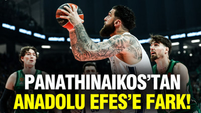 Anadolu Efes, Panathinaikos deplasmanında farklı mağlup oldu