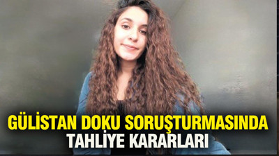Gülistan Doku soruşturmasında tahliye kararları