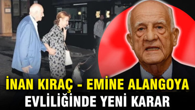 Kızı İpek Kıraç dava açmıştı: İnan Kıraç - Emine Alangoya evliliğinde yeni karar