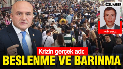 Krizin gerçek adı: Beslenme ve barınma