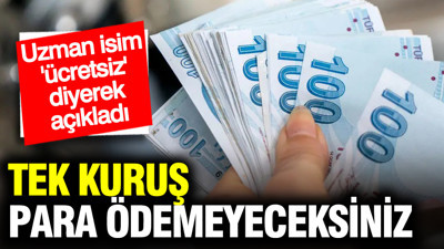 SGK uzmanı İsa Karakaş milyonlara seslendi: Tek kuruş para ödemeyeceksiniz