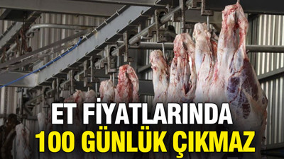 Kurban bayramı öncesi et fiyatlarında 100 günlük çıkmaz