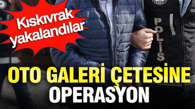 İstanbul’da çeteye operasyon: Galeri baskınlarının failleri yakalandı