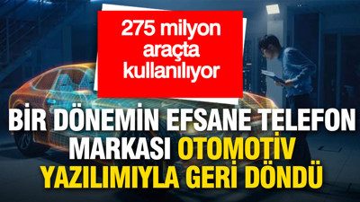 Piyasadan silindi sanılıyordu: Efsane marka artık telefon değil, otomotiv yazılımı üretiyor